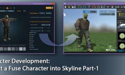Character Development - Import a Fuse Character into Skyline Part-1