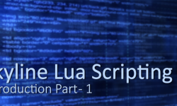 Artists Guide to Lua Part-1