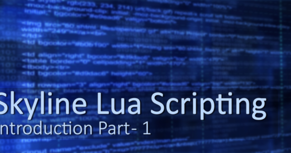 Artists Guide to Lua Part-1