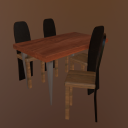 EVE LBS -Table and Chairs
